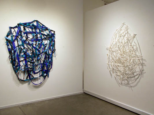 'Pieced Constructions' installation view, Blackfish Gallery, October 2014.