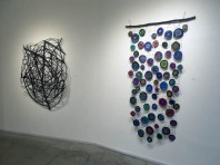 'Pieced Constructions' installation view, Blackfish Gallery, October 2014.